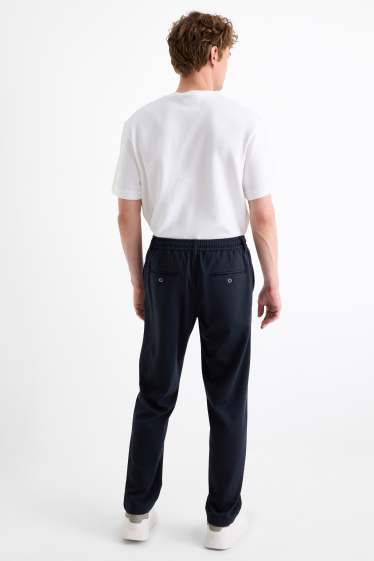 Heren - Chino - tapered fit - donkerblauw