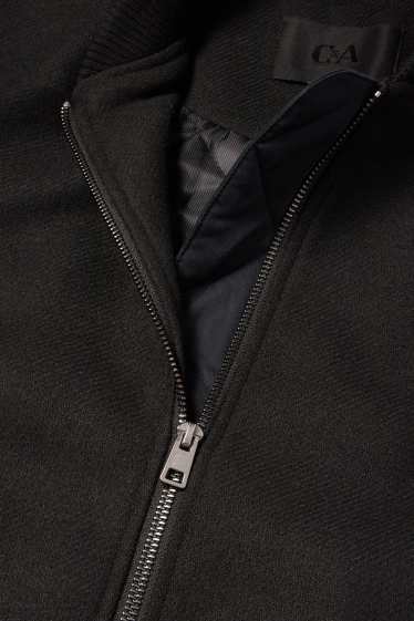 Damen - Jacke - gefüttert - schwarz