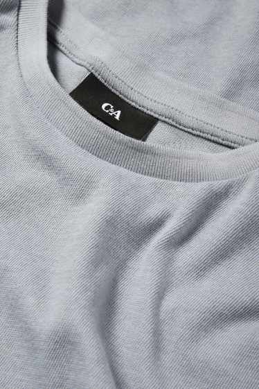 Men - T-shirt - regular fit - gray