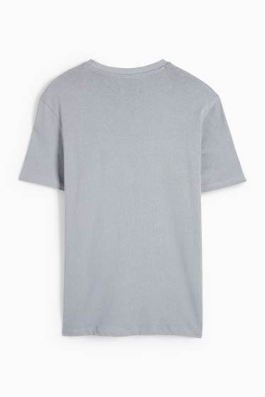 Men - T-shirt - regular fit - gray
