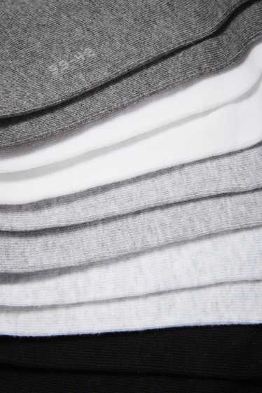 Femmes - Lot de 5 paires - socquettes de sport - gris clair