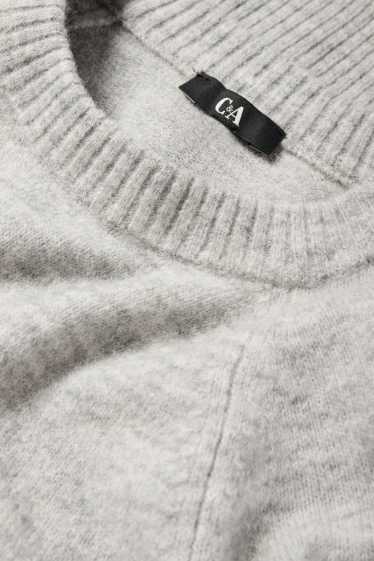 Femmes - Pull - gris clair chiné