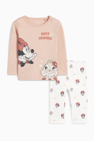 Baby Mädchen - Disney - Baby-Pyjama - 2 teilig - rosa