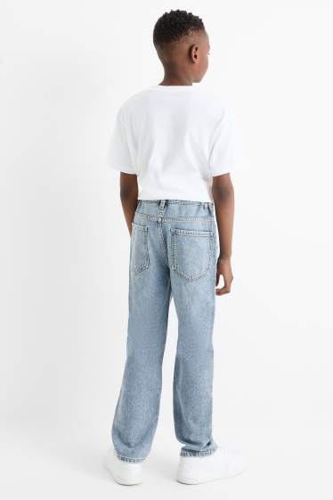 Kinderen: jongens - Relaxed jeans - jeanslichtblauw