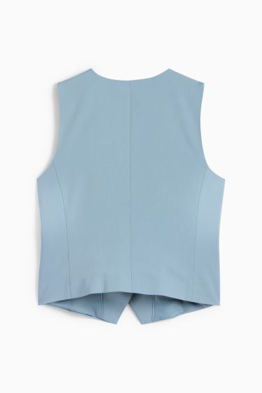 Dámské - Business vesta - regular fit - modrá