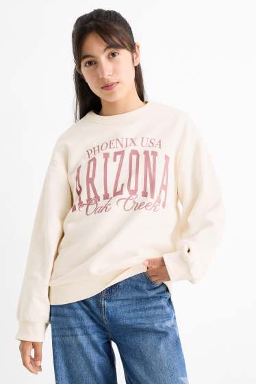 Kinder Mädchen - Arizona - Sweatshirt - cremeweiss