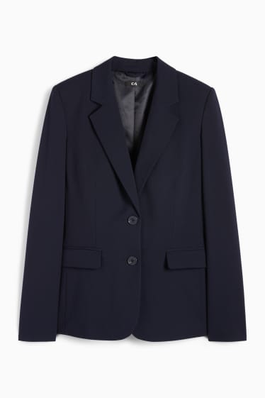 Dámské - Business blejzr - regular fit - tmavomodrá