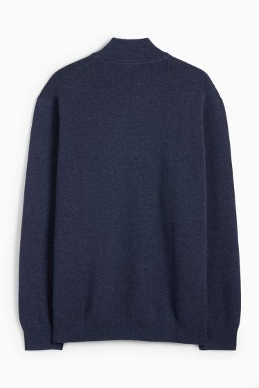 Herren - Pullover - dunkelblau