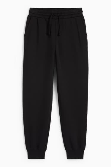 Damen - Basic-Jogginghose - schwarz