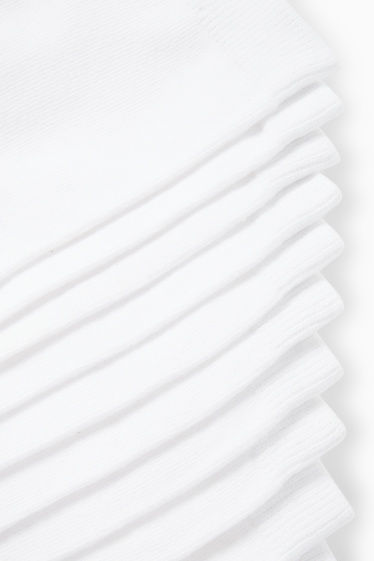 Women - Multipack of 5 - socks - white