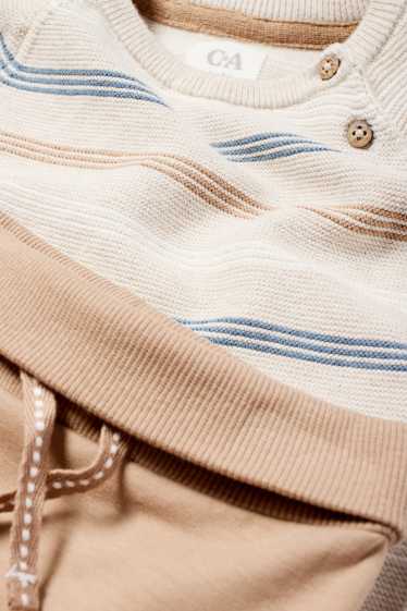 Baby Buben - Baby-Outfit - 2 teilig - hellbeige