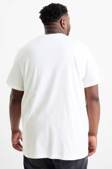 Men - T-shirt - regular fit - white