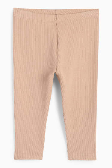 Baby Mädchen - Baby-Outfit - 3 teilig - taupe