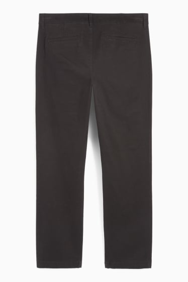 Pánské - Kalhoty chino - regular fit - černá