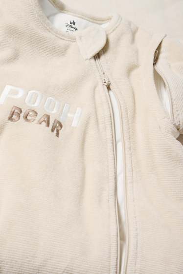 Baby Mädchen - Winnie Puuh - Baby-Schlafsack - 18-36 Monate - gerippt - hellbeige