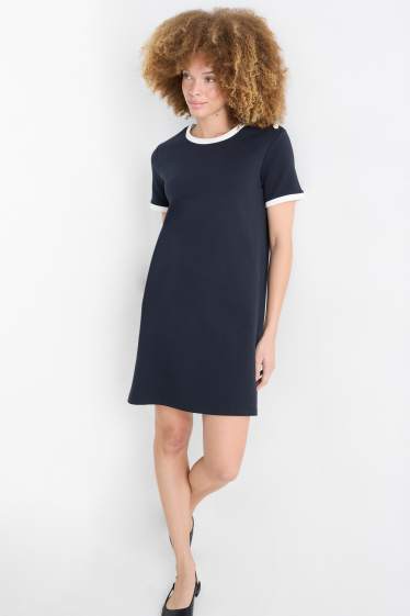 Women - T-shirt dress - dark blue