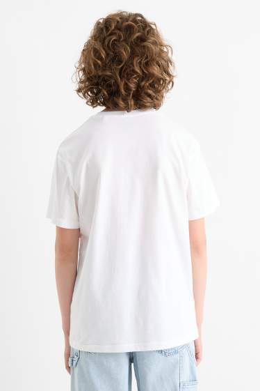 Kinder Jungen - Oasis - Kurzarmshirt - weiss