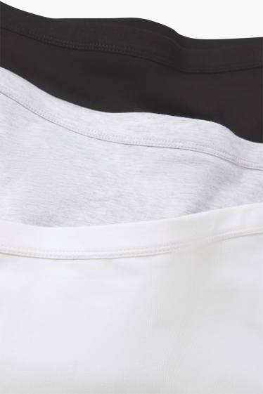 Kinderen: meisjes - Set van 3 - boxershorts - zwart / wit