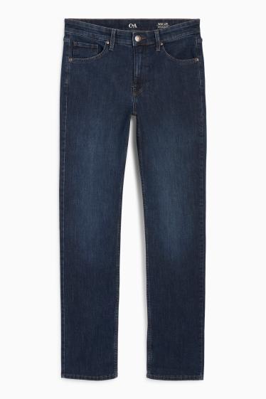 Herren - Straight Jeans - LYCRA® - dunkeljeansblau