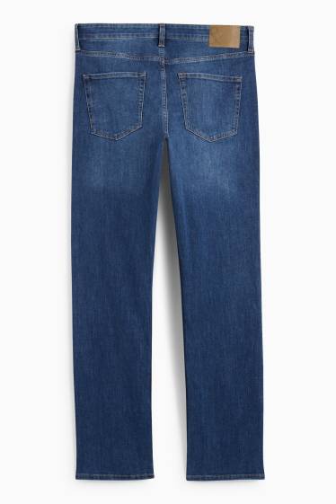 Bărbați - Straight jeans - LYCRA® - denim-albastru