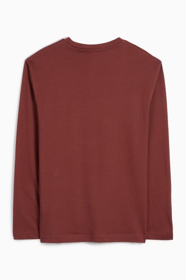 Children Boys - Gorilla - long sleeve top - brown