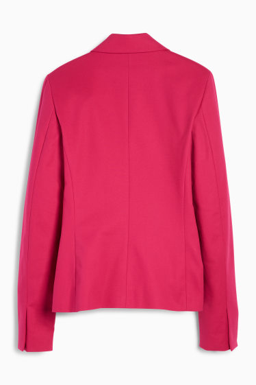 Women - Business blazer - slim fit - pink