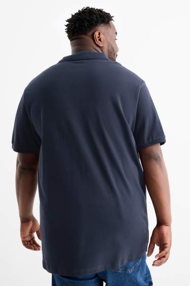 Heren - Poloshirt - donkerblauw