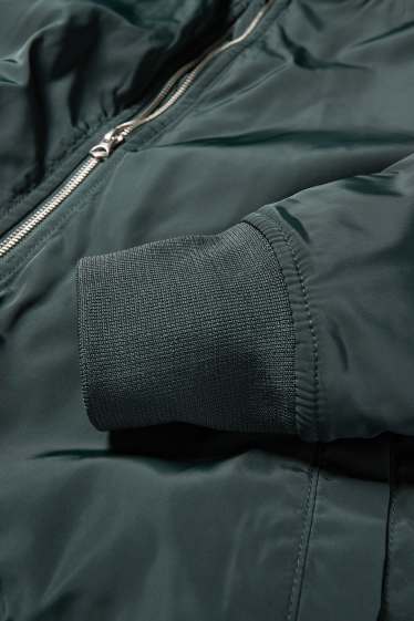Men - Bomber jacket - dark green