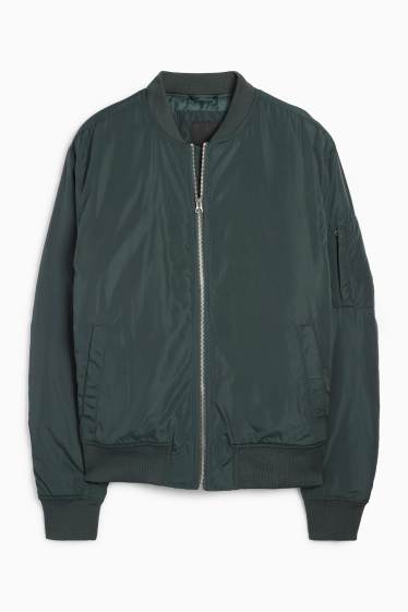 Men - Bomber jacket - dark green