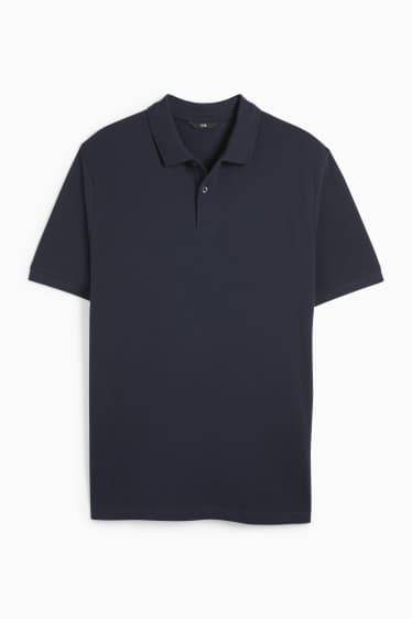 Herren - Poloshirt - Regular Fit - dunkelblau