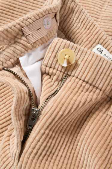 Kinder Mädchen - Cordhose - beige