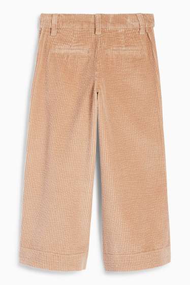 Kinder Mädchen - Cordhose - beige