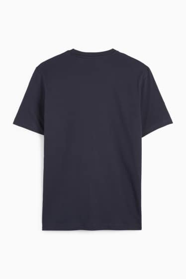 Bărbați - Tricou - regular fit - albastru închis