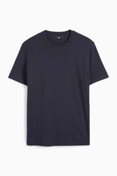 Bărbați - Tricou - regular fit - albastru închis