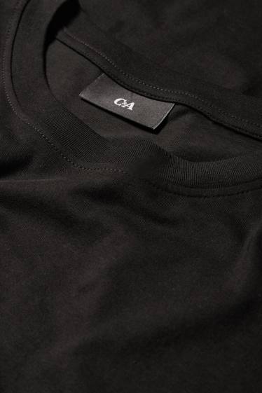 Men - T-shirt - regular fit - black