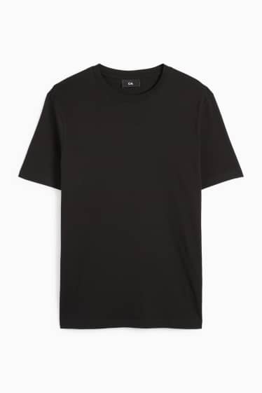 Men - T-shirt - regular fit - black