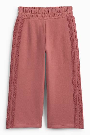 Enfants filles - Pantalon de jogging - rose foncé