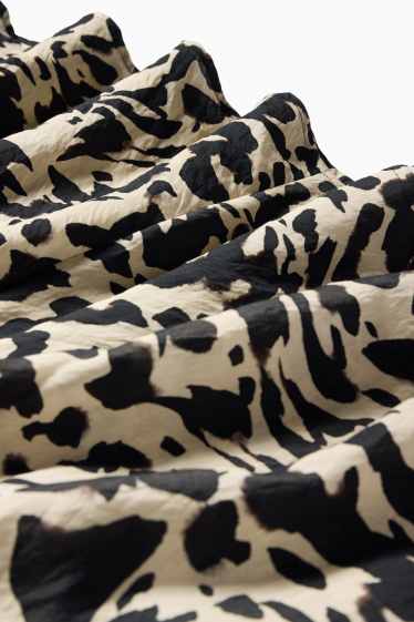 Dames - Rok - zwart / beige