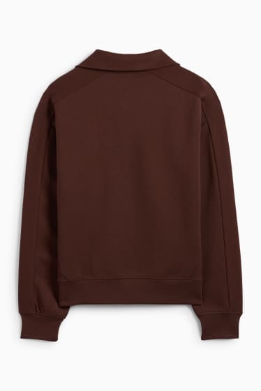 Women - Sweatshirt - dark brown