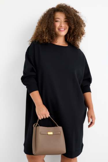 Dames - Schoudertas - imitatieleer - bruin