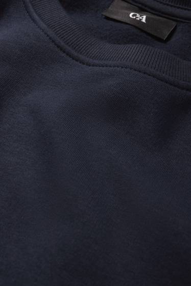 Heren - Sweatshirt - donkerblauw