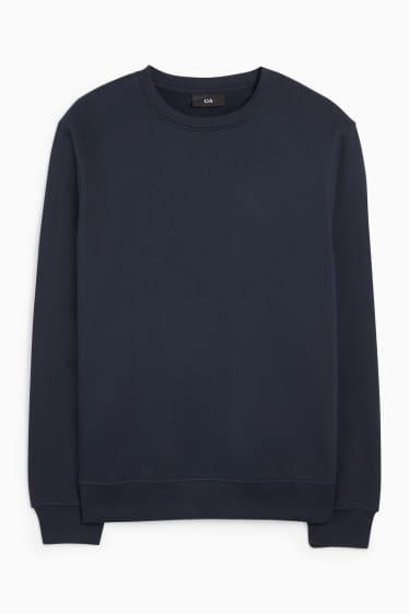 Heren - Sweatshirt - donkerblauw