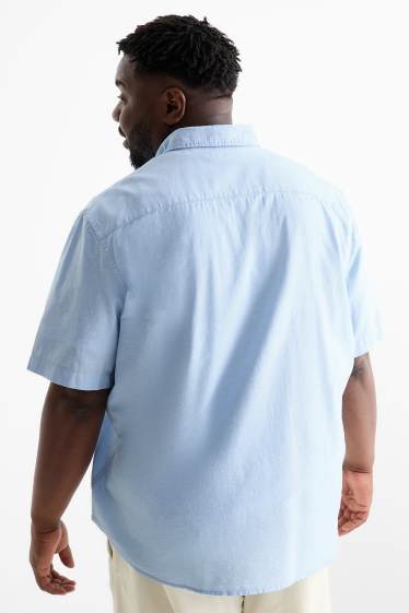 Home - Camisa - regular fit - button-down - blau clar