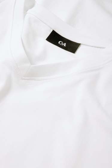 Herren - T-Shirt - Regular Fit - weiss