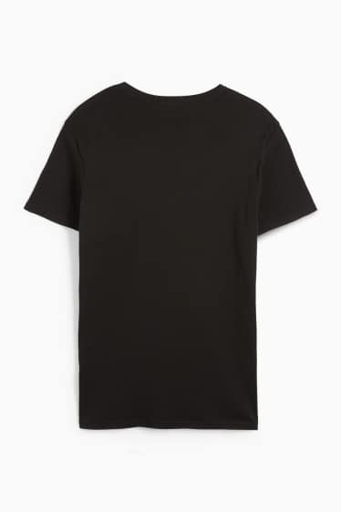 Uomo - T-shirt - slim fit - nero