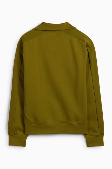 Damen - Basic-Sweatshirt - khaki