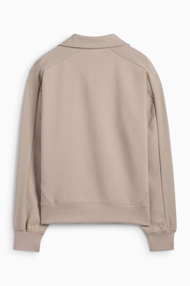 Femmes - Sweat basique - beige clair