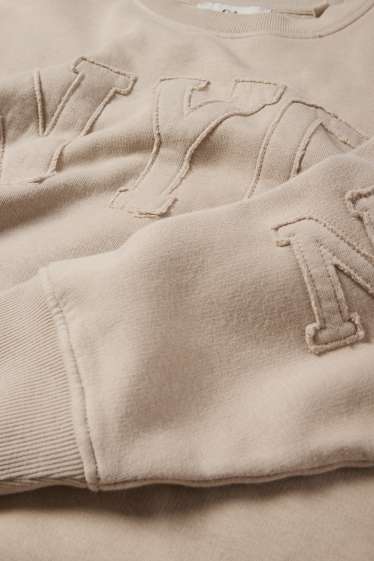 Kinder Jungen - New York City - Sweatshirt - beige