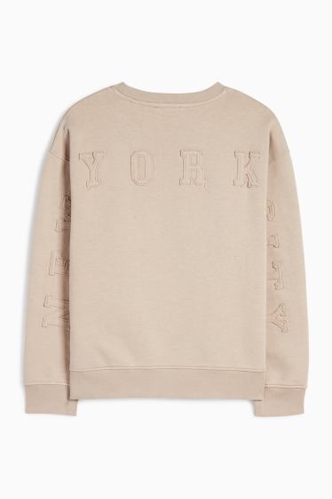 Kinder Jungen - New York City - Sweatshirt - beige