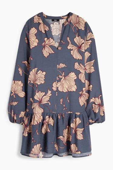 Dames - Jurk - blauw